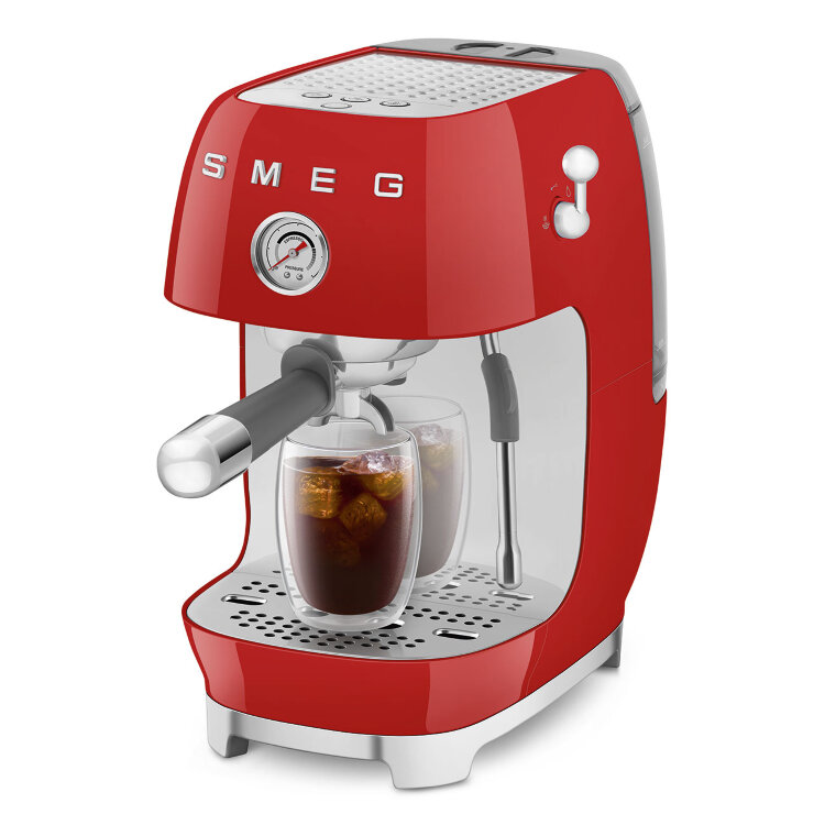 Кофемашина-эспрессо Smeg ECF03RDEU