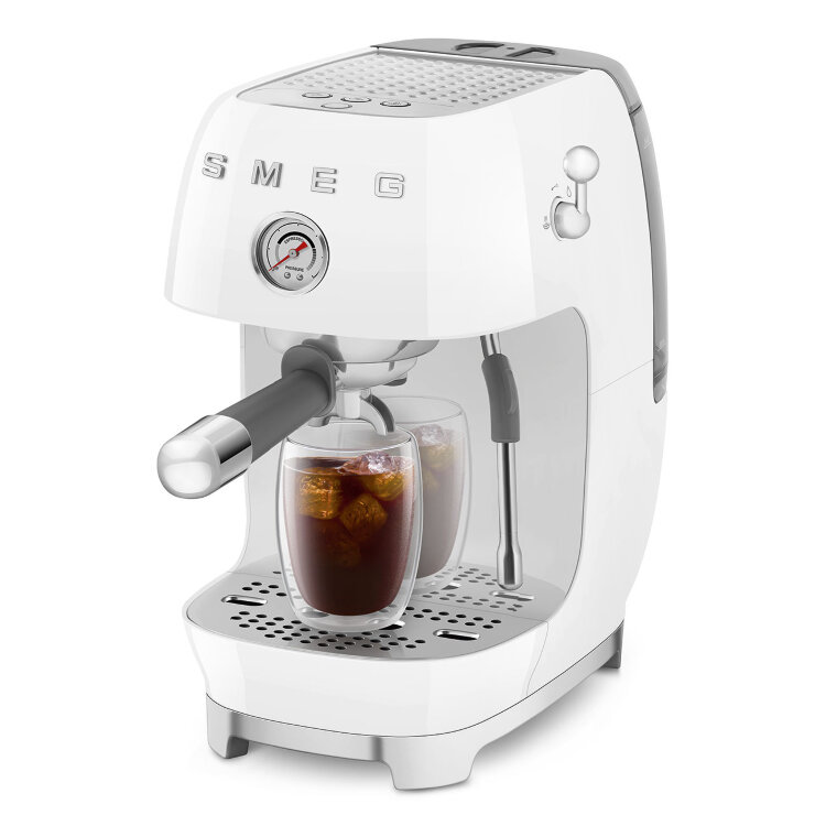 Кофемашина-эспрессо Smeg ECF03WHEU