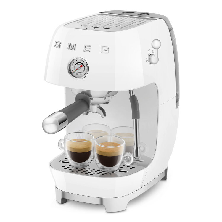 Кофемашина-эспрессо Smeg ECF03WHEU