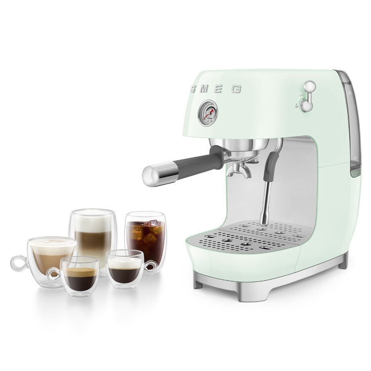 Кофемашина-эспрессо Smeg ECF03PGEU